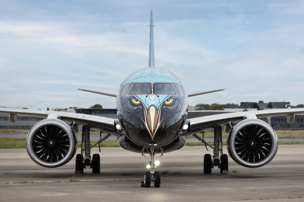 E195-E2 Tech Eagle. Foto: Embraer