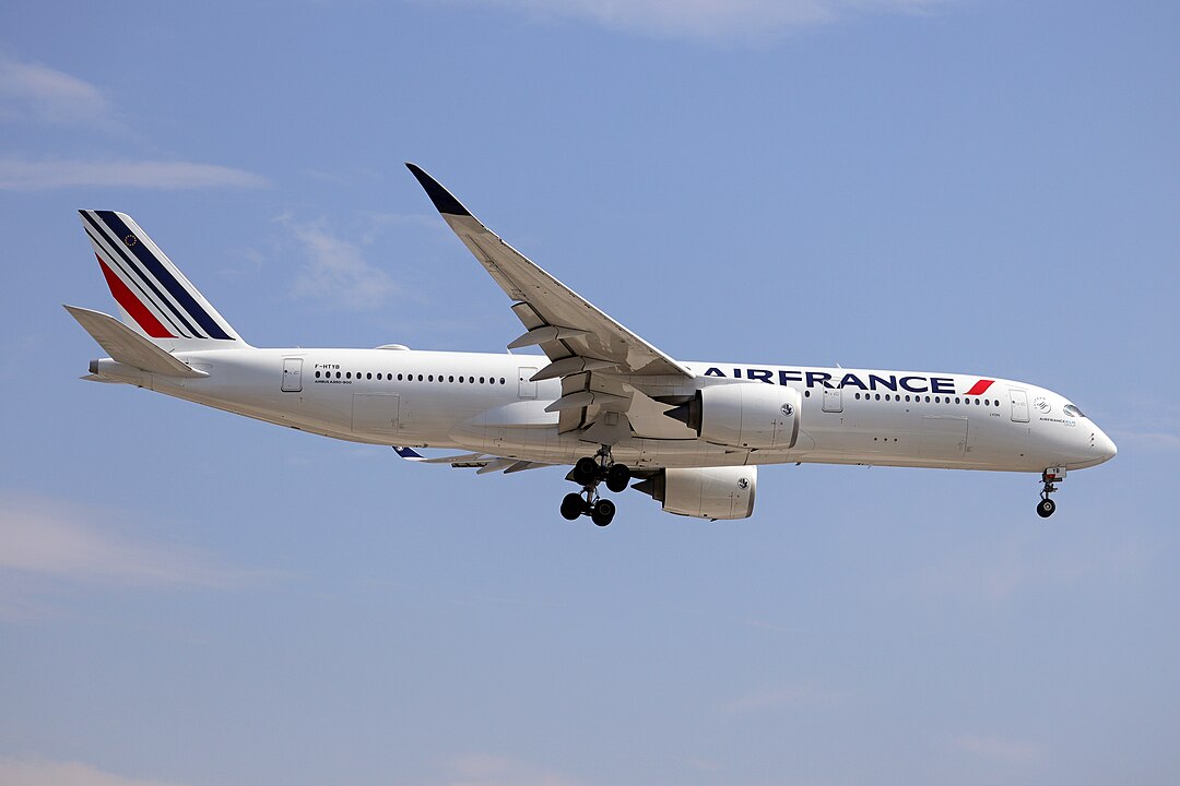 A350-900 da Air France. Foto: Steven He