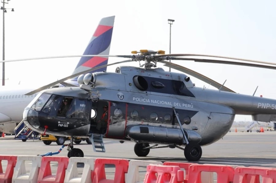 Peru demonstra capacidade para manter helicópteros de origem russa