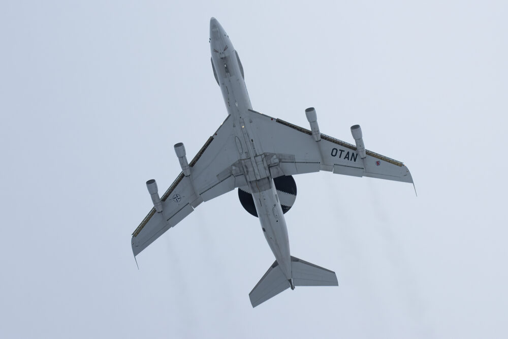 Jato E-3 da OTAN. Foto: OTAN