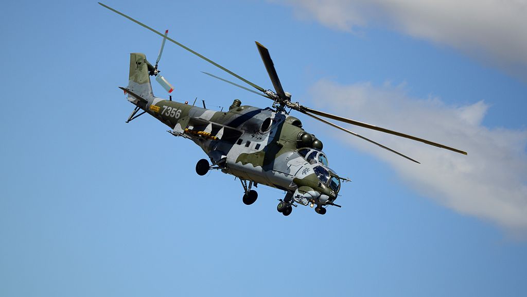 Mi-24 da República Tcheca. Foto: Aleem Yousaf