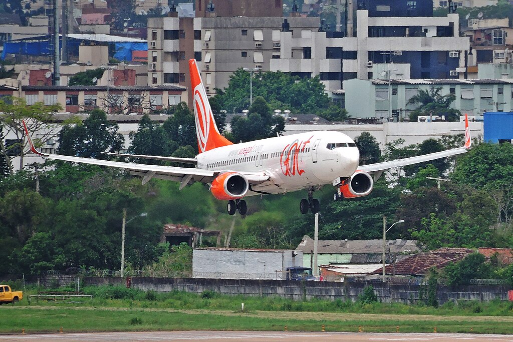 737-800 da Gol. Foto: Rafael Luiz Canossa