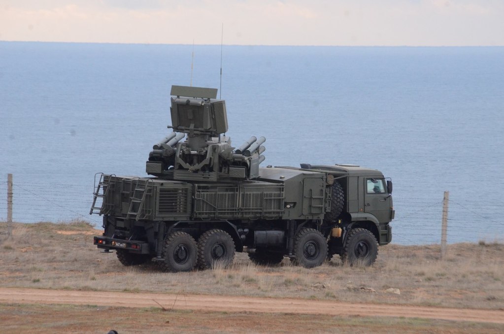 Sistema antiaéreo Pantsir. Foto: Ministério da Defesa da Rússia