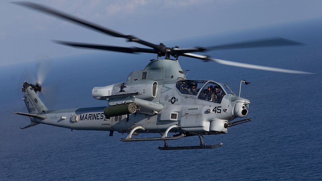 AH-1Z Viper do US Marine Corps. Foto: Brendan Mullin