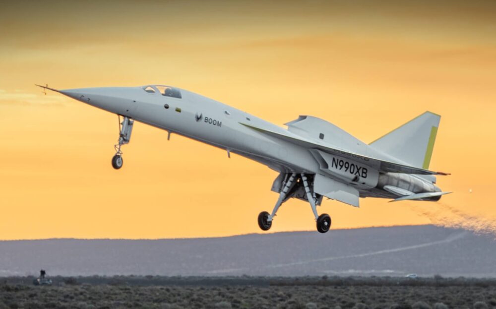 Voa novo avião supersônico civil