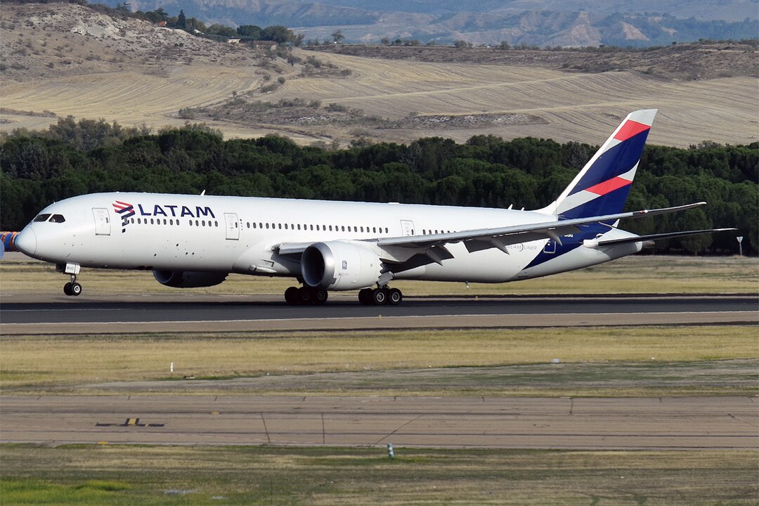 787-9 da Latam. Foto: Anna Zvereva