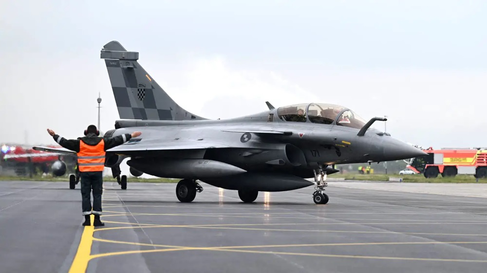 Rafale da Força Aérea da Croácia. Foto: Ministério da Defesa da Croácia