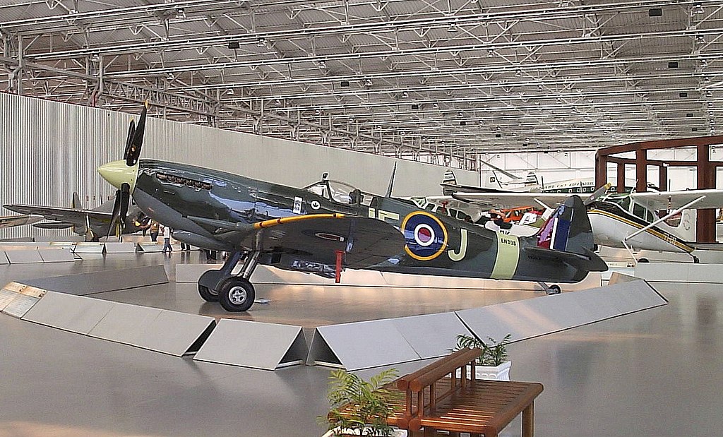 Supermarine Spitfire no Museu Asas de um Sonho. Foto: Marco Aurélio Esparz