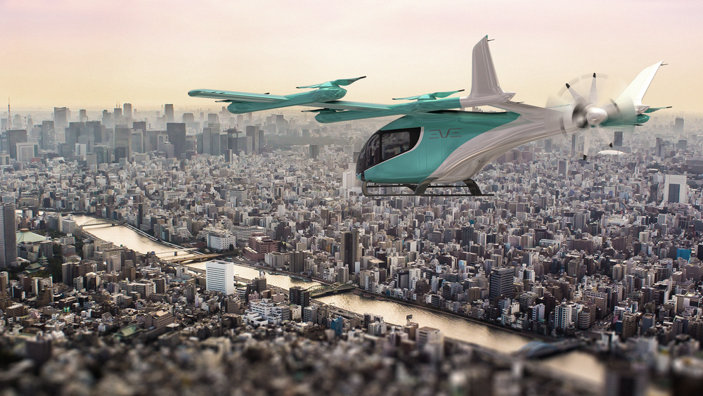 Eve Air Mobility ganha destaque no Japão