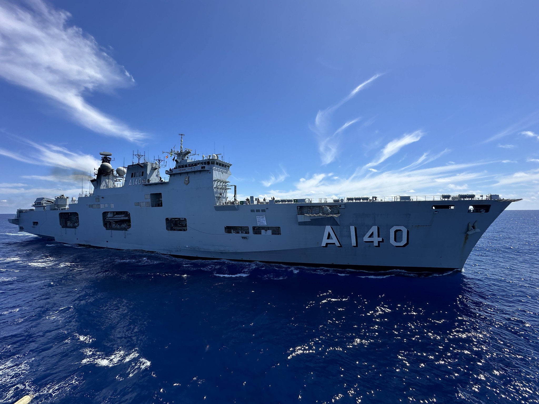 NAM Atlântico. Foto: Marinha do Brasil