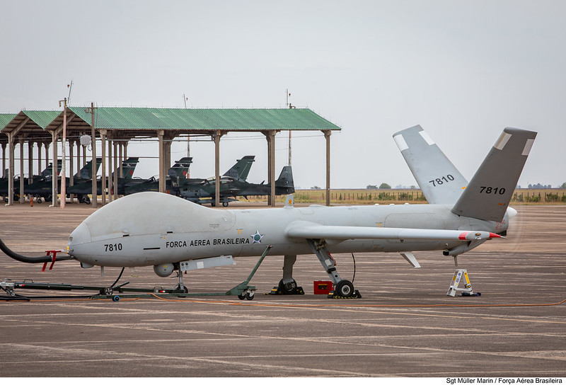FAB perde drone durante missão no RS