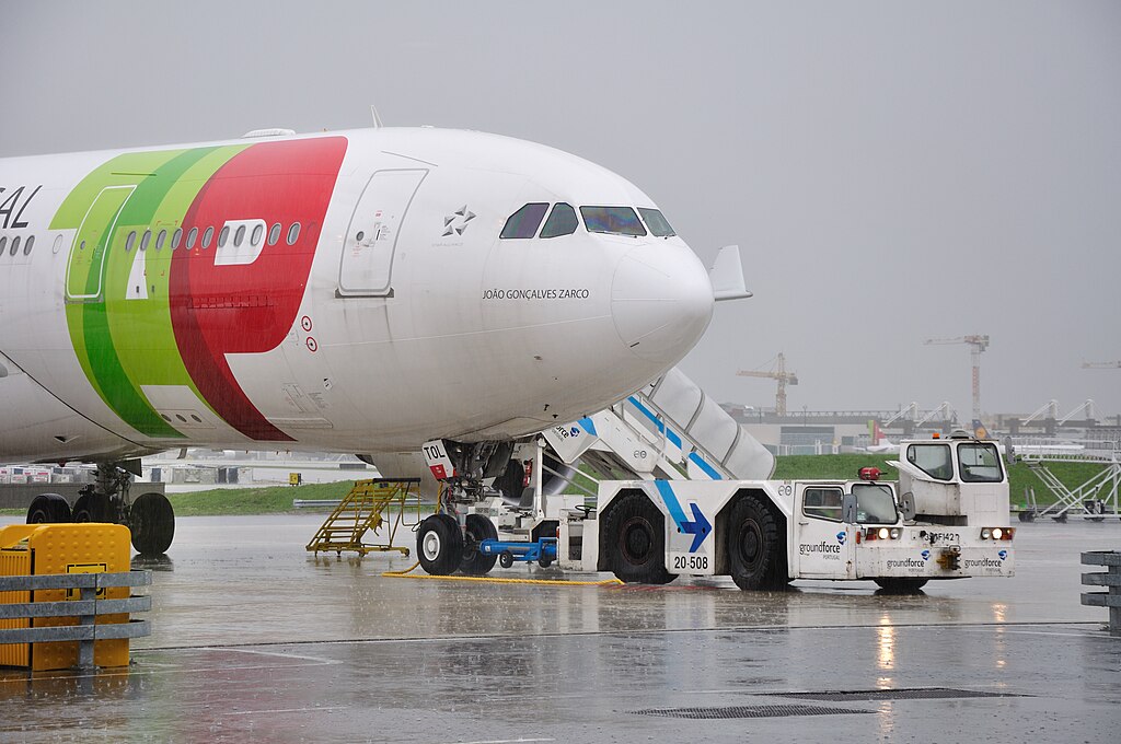 Airbus A330-200 da TAP. Foto: Hansueli Krapf