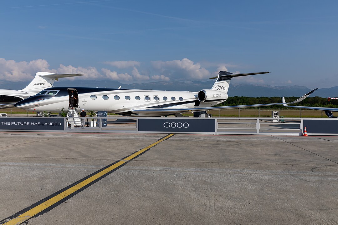G700 na EBACE 2023. Foto: Matti Blume