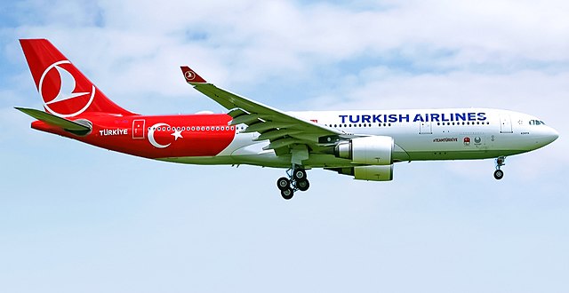 Airbus A330-203 da Turkish Airlines. Foto: Shaifuzzaman Ayon