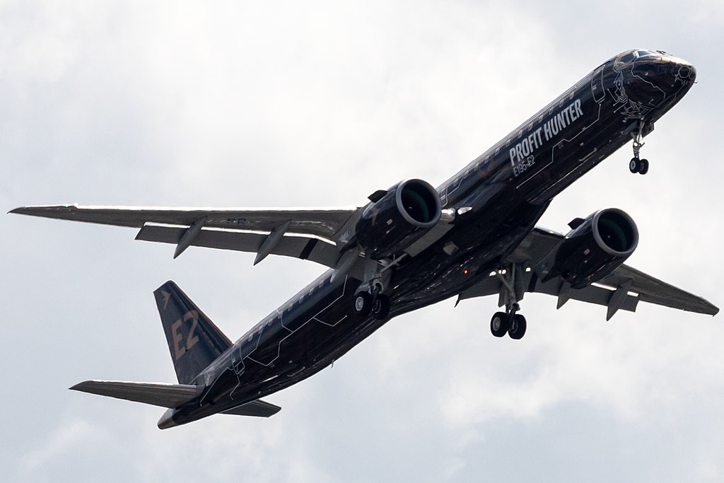 Embraer E195-E2. Foto: Matti Blume