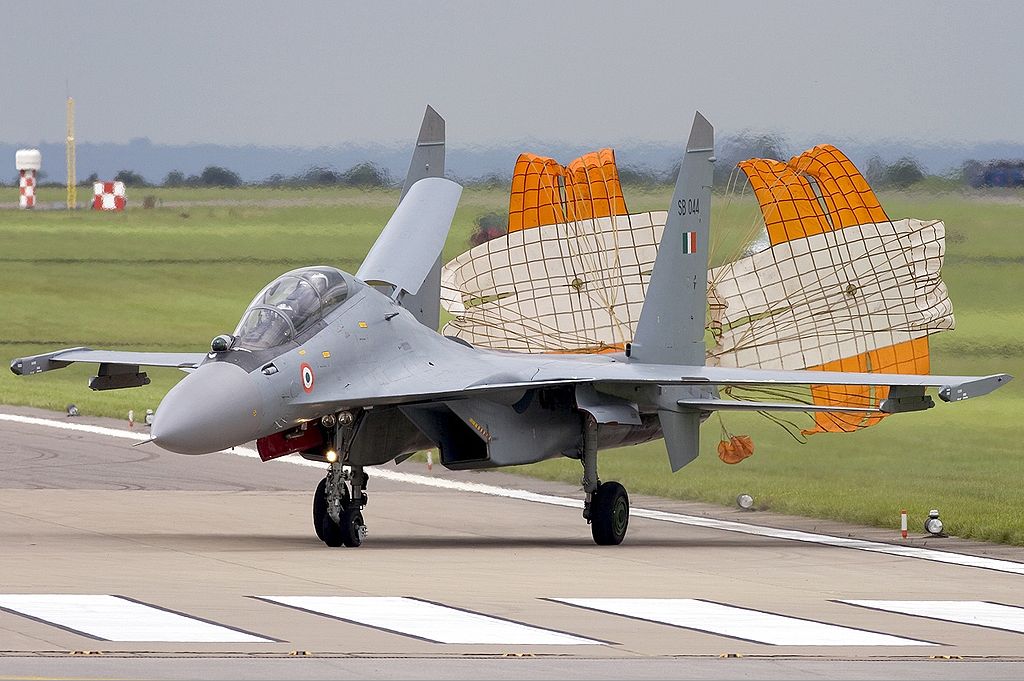 Su-30 indiano. Foto: Chris Lofting