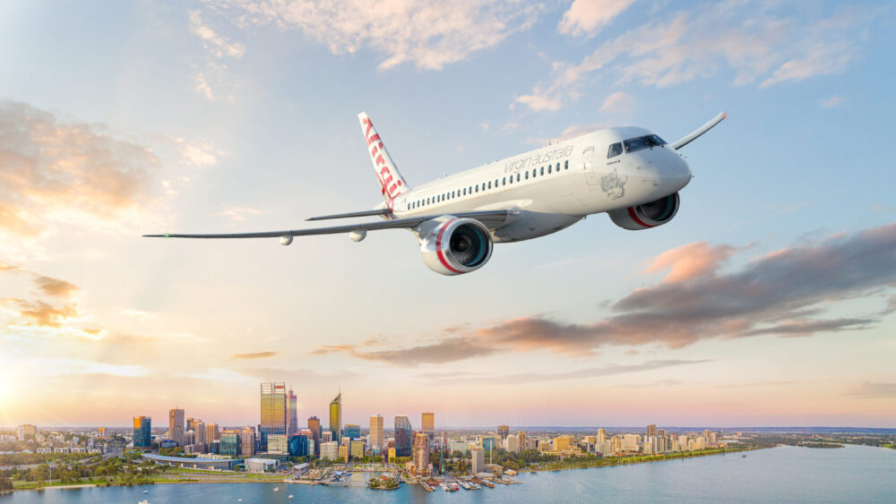 Virgin consolida tradição da Embraer na Austrália