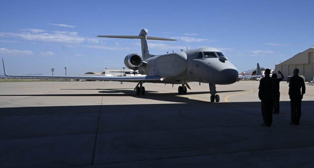 EA-37B. Foto: Paige Weldon