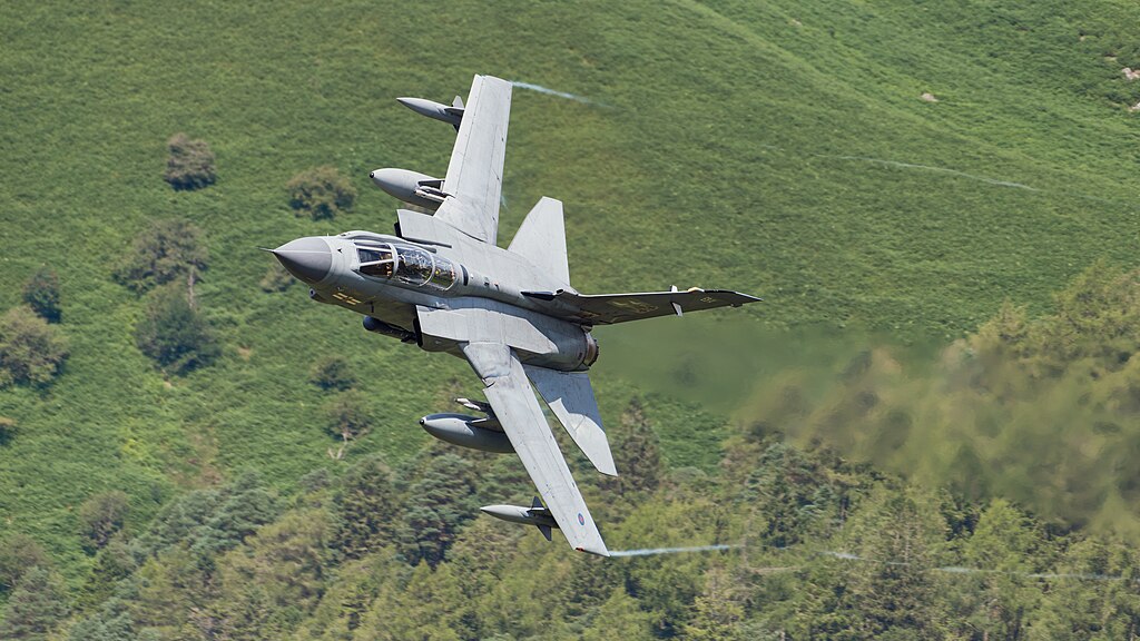 Panavia Tornado quando em serviço com Royal Air Force. Foto: Julian Herzog