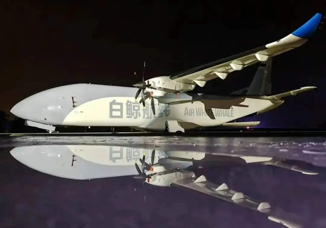 Baleia Branca: chineses apresentam drone para até 5t de carga