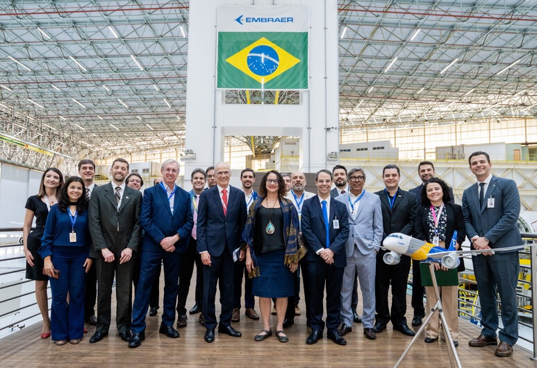 Parceria entre órgãos estatais e Embraer vai permitir avançar nas pesquisas. Foto: Embraer
