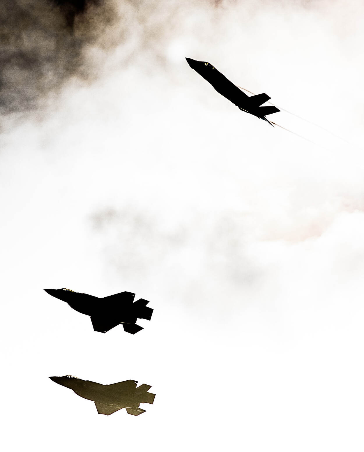 Caças F-35 dos Países Baixos. Foto: Ministério da Defesa dos Países Baixos