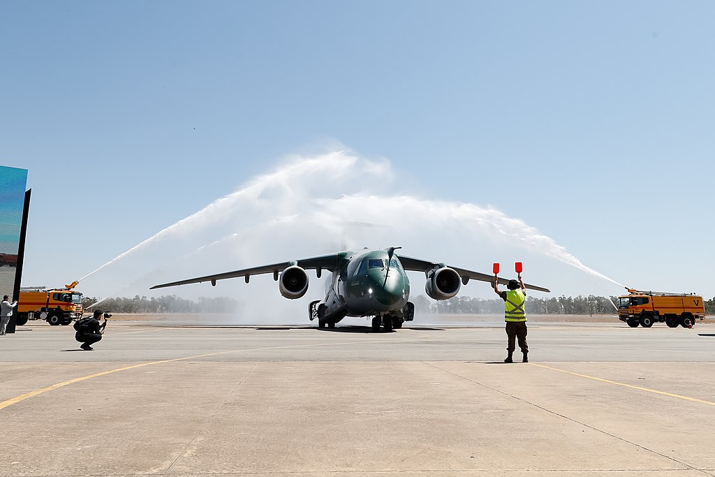 Cerimônia de recebimento da Aeronave KC-390 pela Força Aérea Brasileira. Foto: Alan Santos