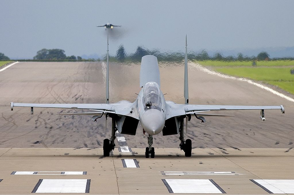 Su-30MKI da Índia. Foto: Chris Lofting