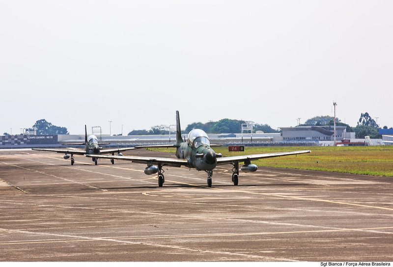 Aeronaves Super Tucano da FAB. Foto: Bianca Viol