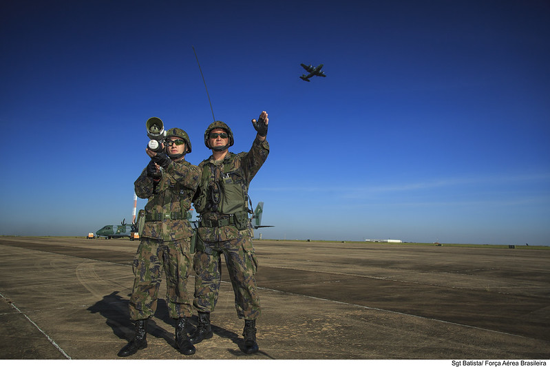 A antiaérea da FAB conta atualmente com mísseis Igla-S limitados a funções de autodefesa. Foto: Bruno Baptista