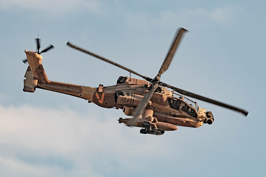 AH-64 Apache das forças de defesa de Israel