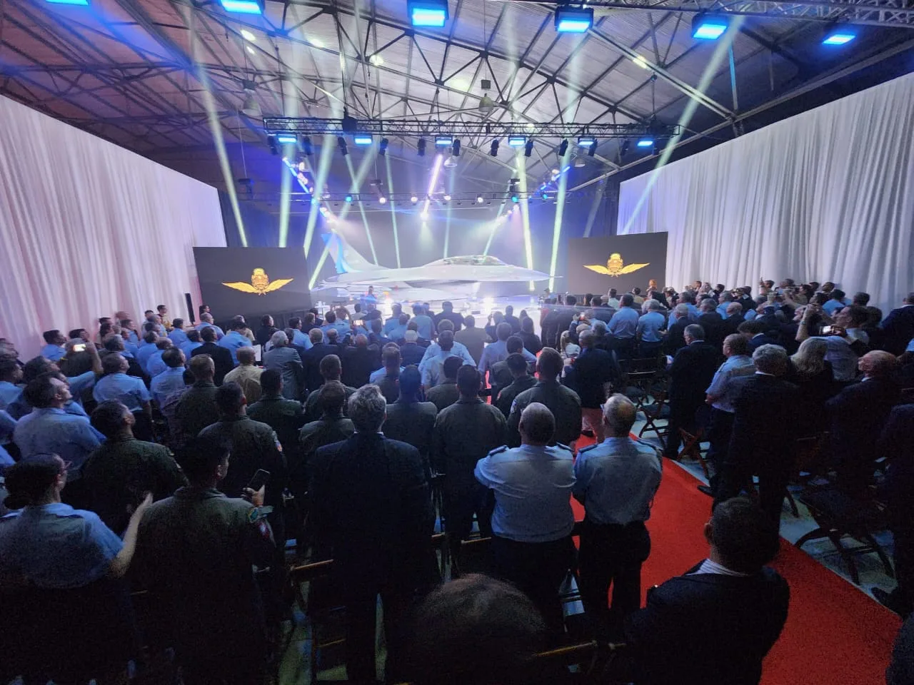 Apresentação do primeiro F-16 da Argentina