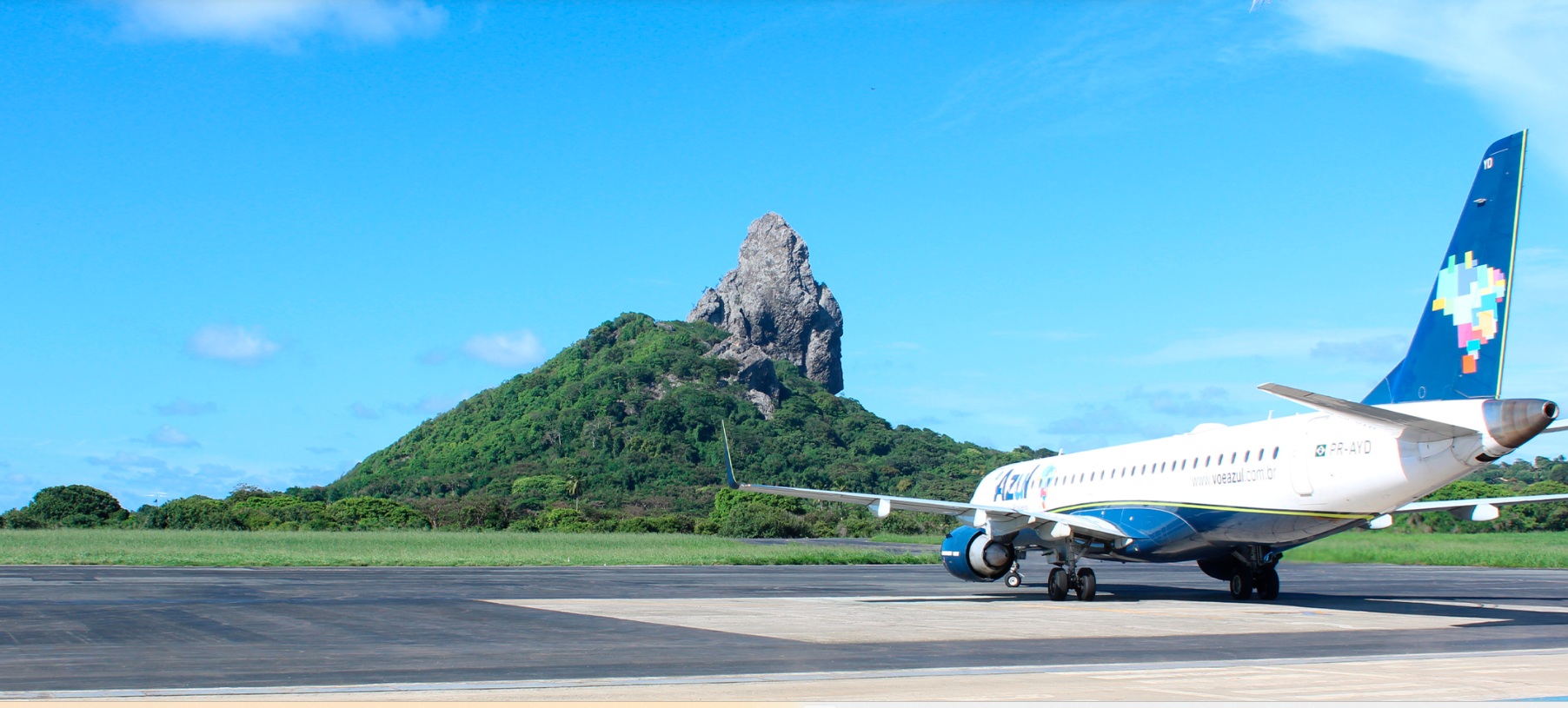 Aeroporto de Fernando de Noronha. Foto: Dix Aeroportos