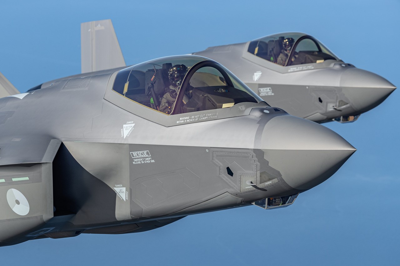 Caças F-35A dos Países Baixos