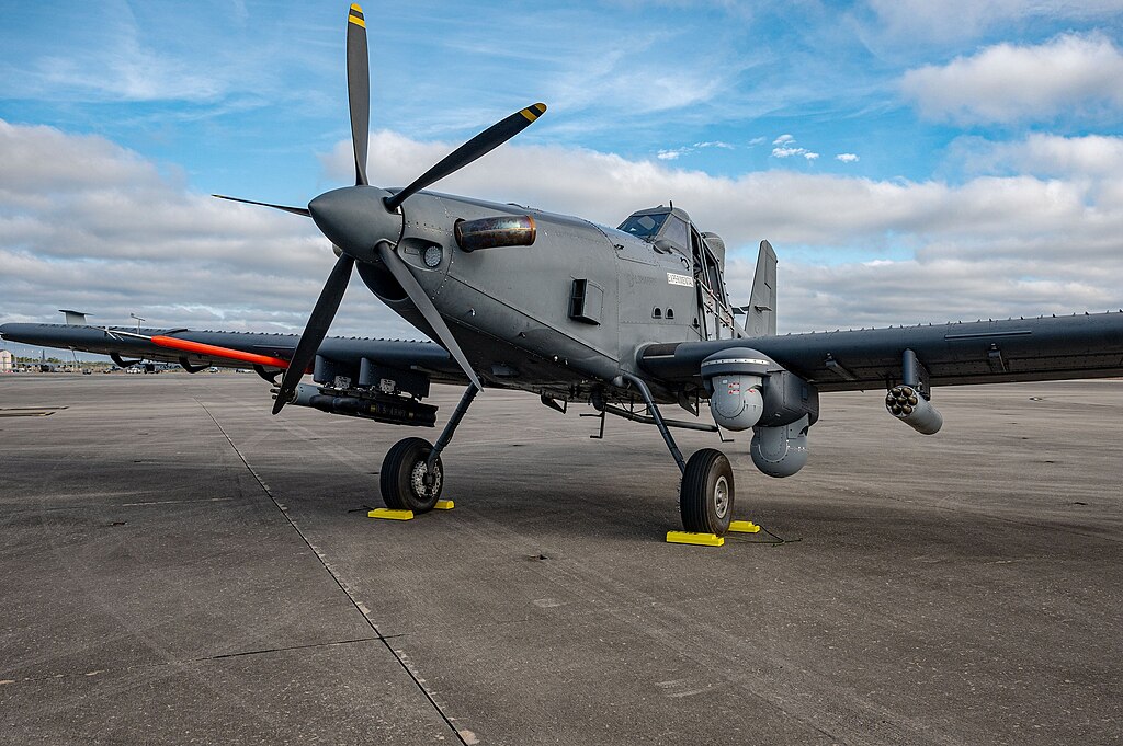 OA-1K Skyraider II. Foto: Natalie Fiorilli
