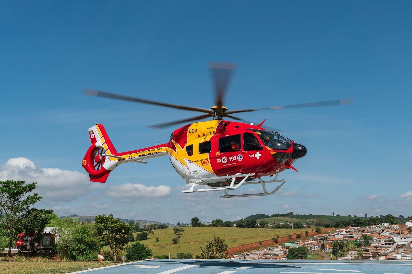 SAMU de Minas Gerais recebe dois H145