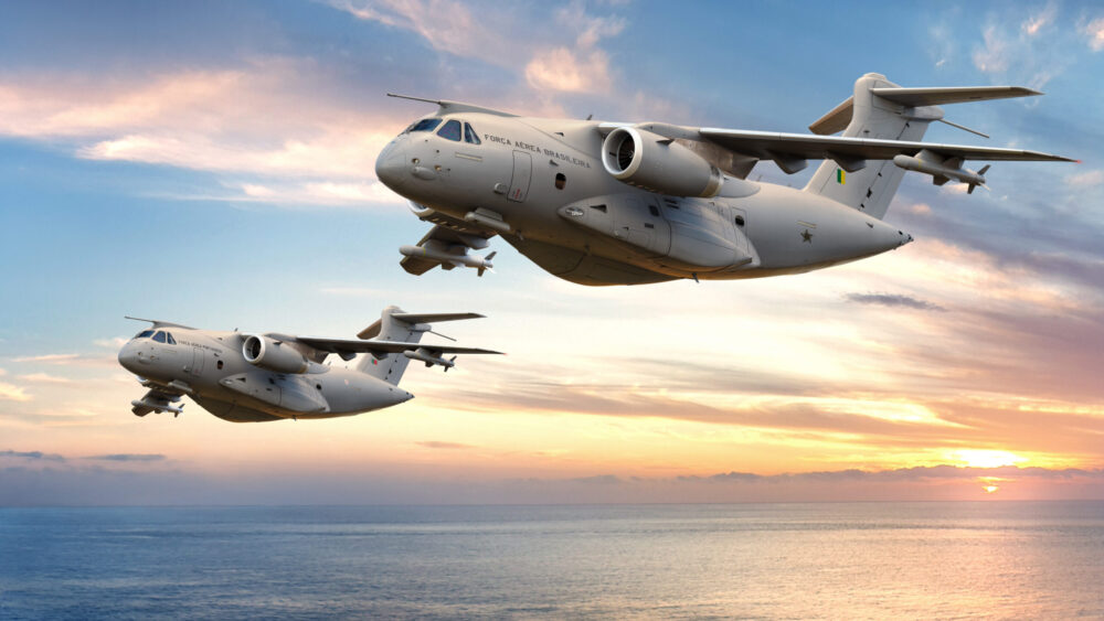 Brasil e Portugal querem versão do KC-390 para missões de inteligência