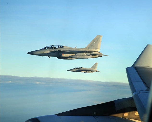 O FA-50 é o principal vetor de combate da força aérea das Filipinas. Foto: Gil Nartea