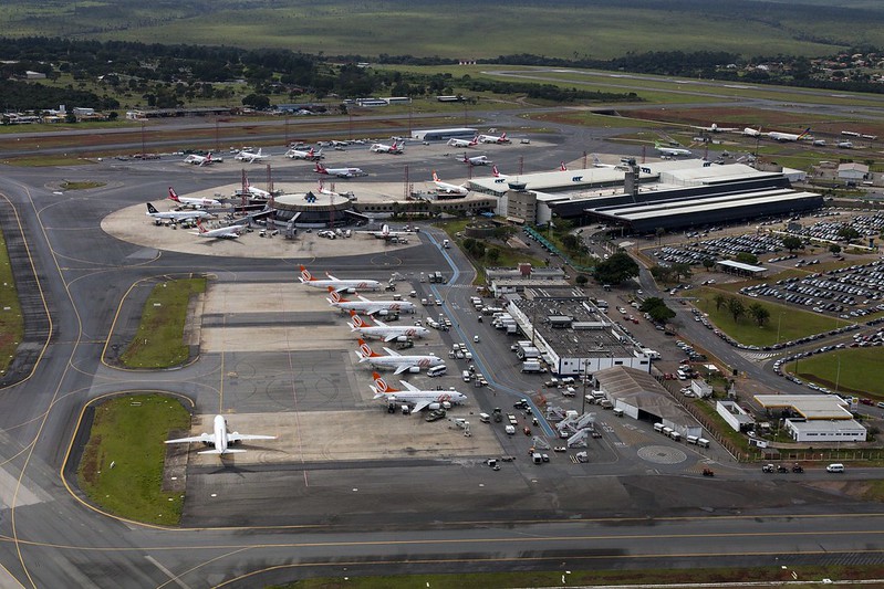 Aeroporto de Brasília. Foto: Arquivo Público do DF