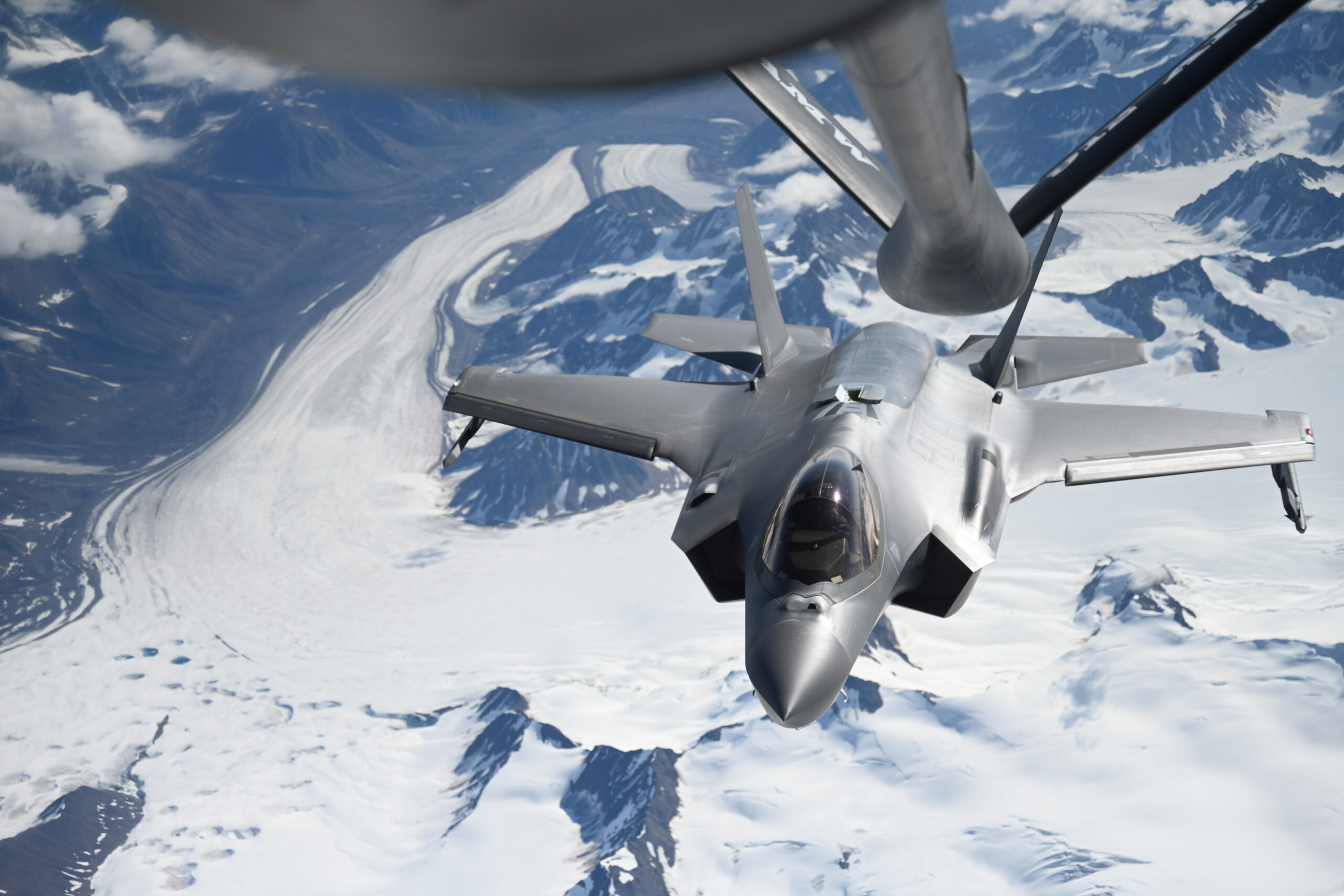 F-35A Lightning II durante a Red Flag Alaska 25-3. Foto: Eli A. Rose