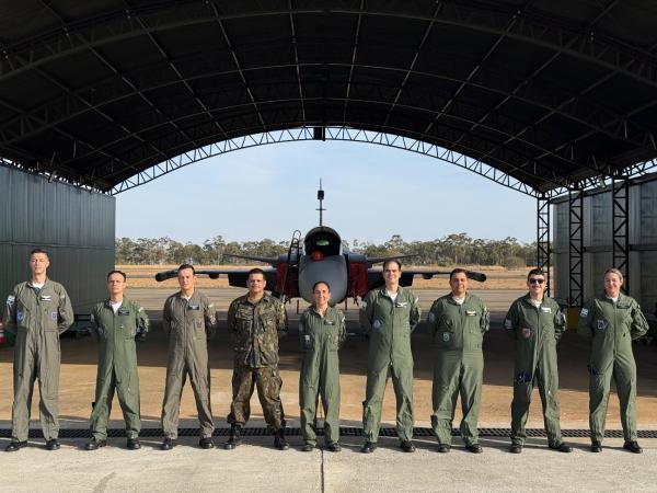 Avaliação operacional do Gripen. Foto: FAB