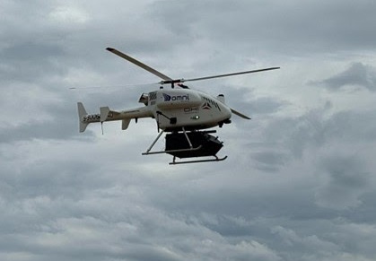 Teste avalia uso de drone para levar carga até plataforma marítima