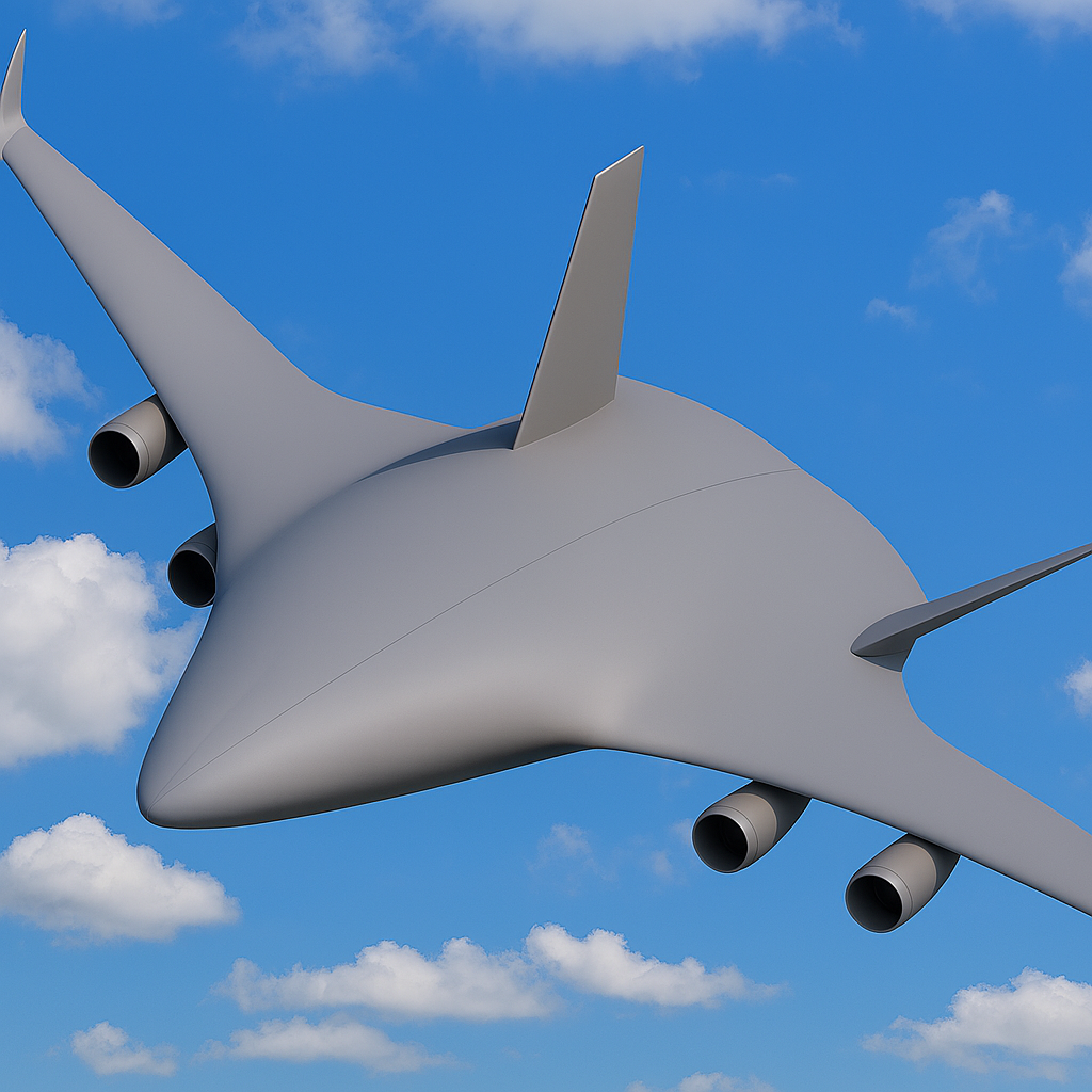 China estuda novo conceito para aeronave de carga