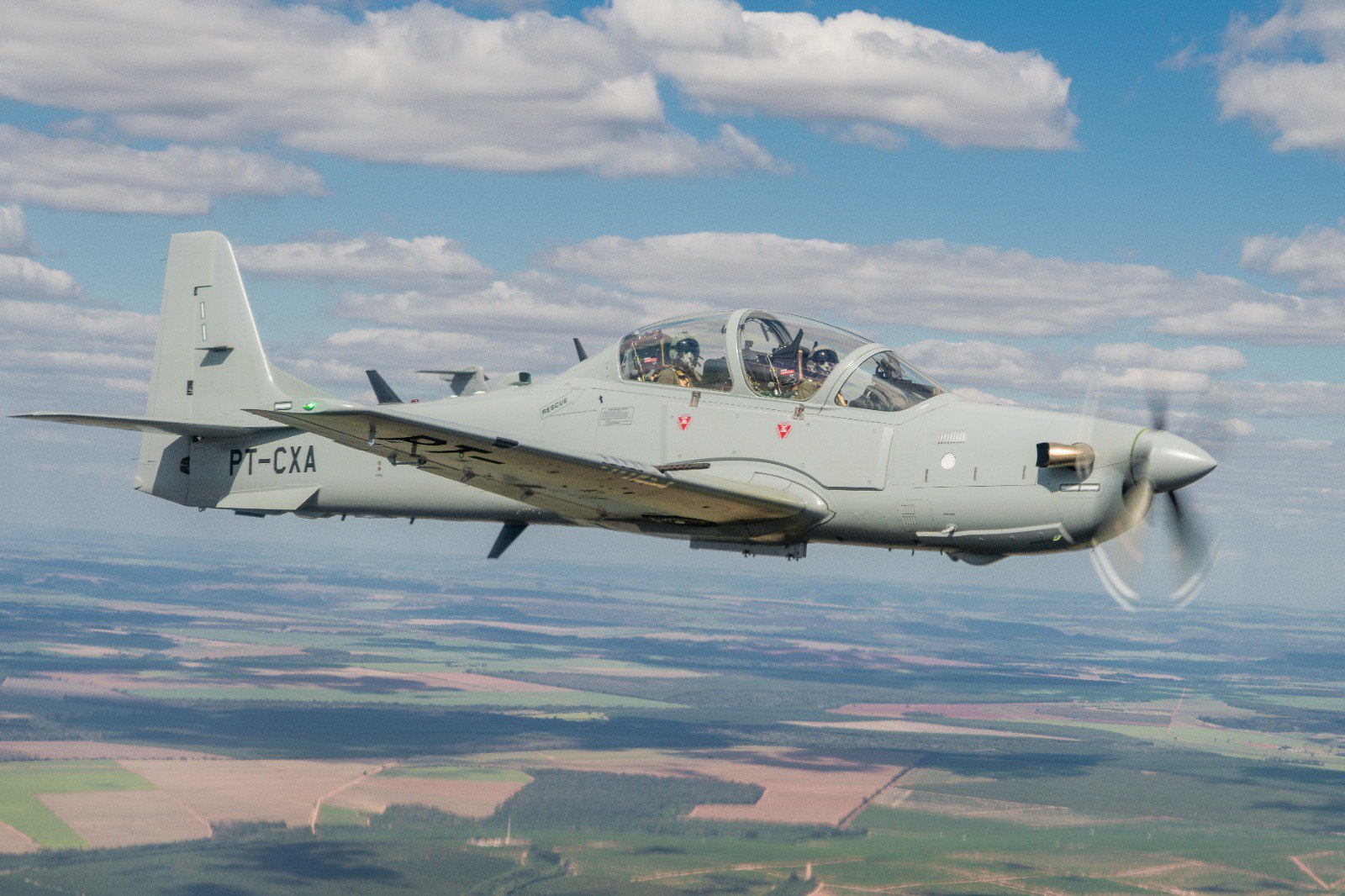 A-29N de Portugal. Foto: Embraer