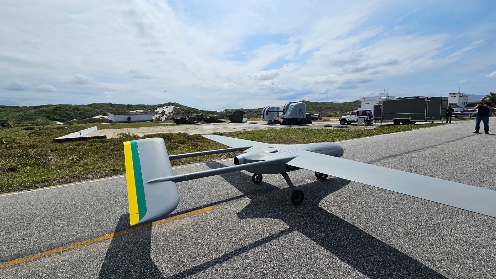 Albatroz Vortex realiza voo inaugural com motor a jato 100% nacional