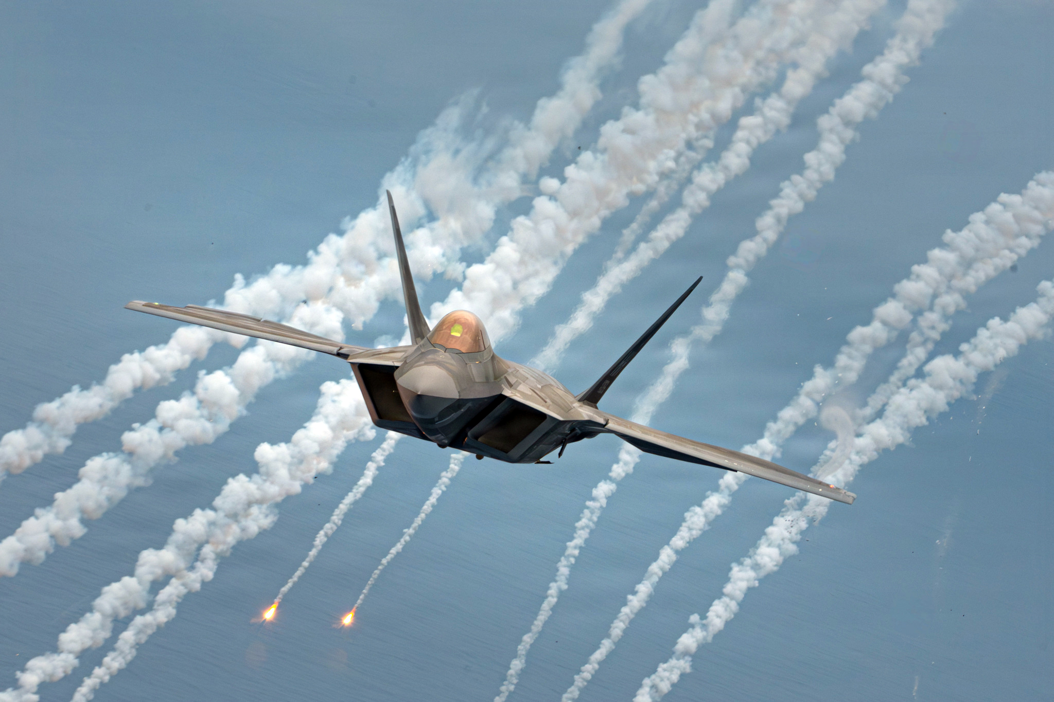 F-22A Raptor da Hawaii Air National Guard. Foto: Michael Swingen