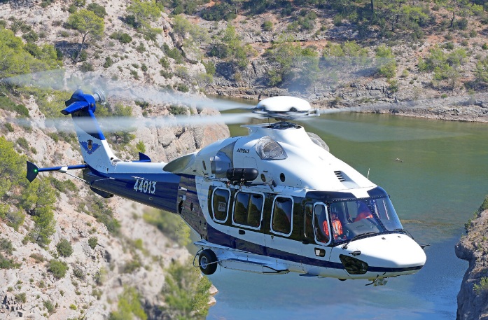 H175 da polícia de Gangzhou. Foto: Anthony Pecchi