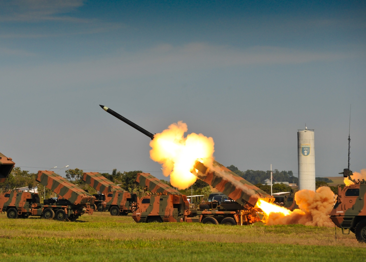 Sistema Astros. Foto: Exército Brasileiro