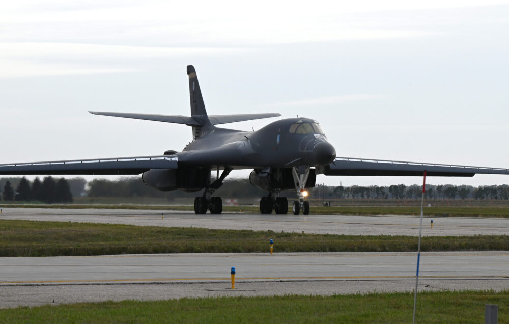 B-1B Lancer da U.S. Air Force. Foto: Emma Funderburk