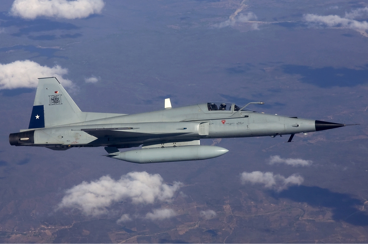 F-5E Tigre III da Fuerza Aérea de Chile. Foto: Chris Lofting
